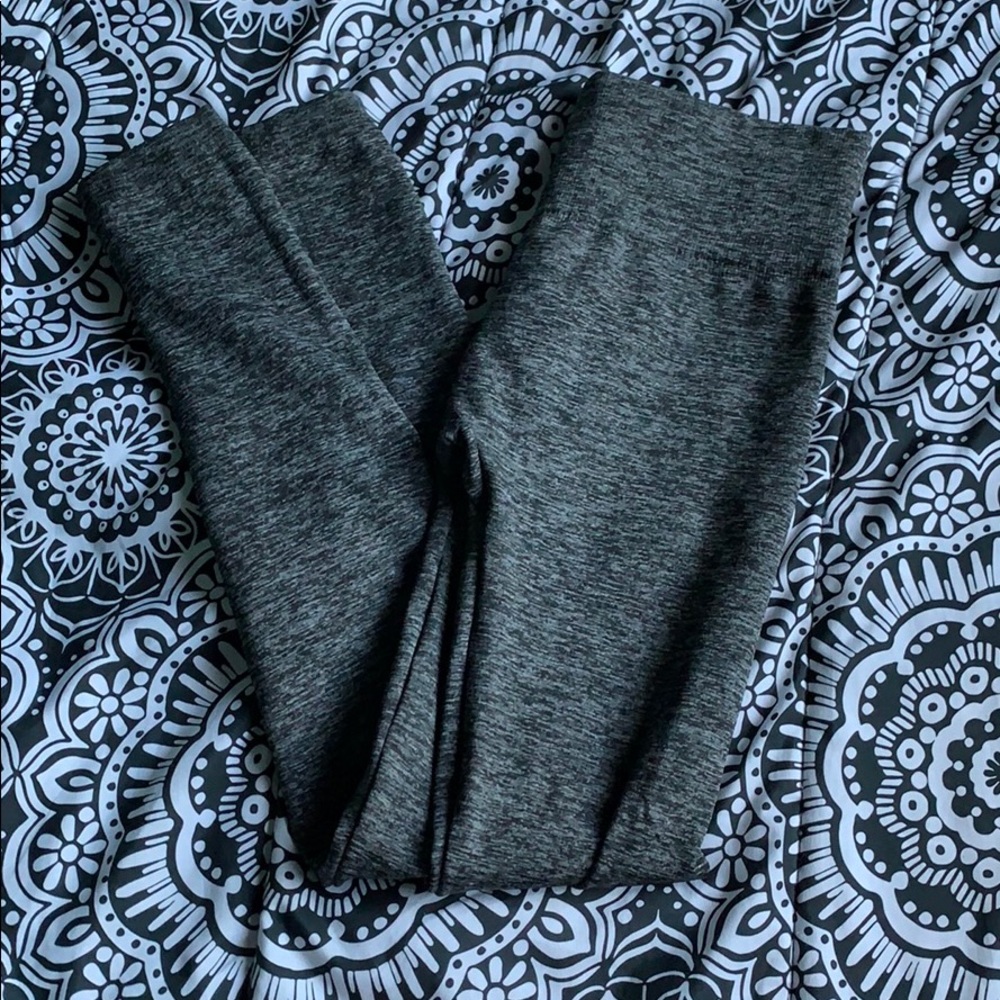 Gray leggings